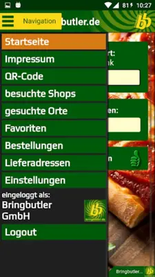 Bringbutler - Pizza, Pasta, .. android App screenshot 10