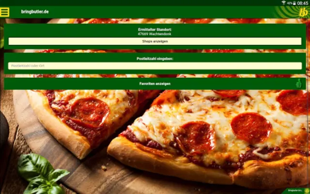 Bringbutler - Pizza, Pasta, .. android App screenshot 5